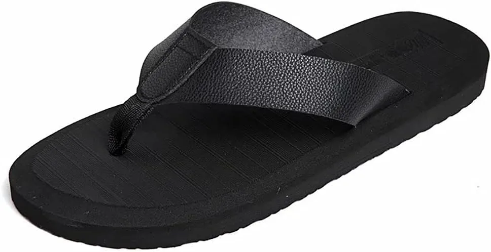 Jinsha Men and women Flip-flops flop deodorant summer breathable comfort soft non-slip T-shaped sandals outdoor unisex