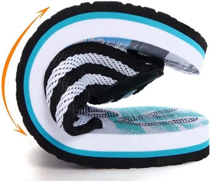 Jinsha Men's summer Flip-flops flop deodorant and breathable comfort soft non-slip T-shaped sandals outdoor unisex