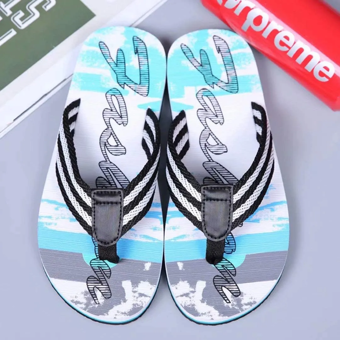 Jinsha Men's summer Flip-flops flop deodorant and breathable comfort soft non-slip T-shaped sandals outdoor unisex