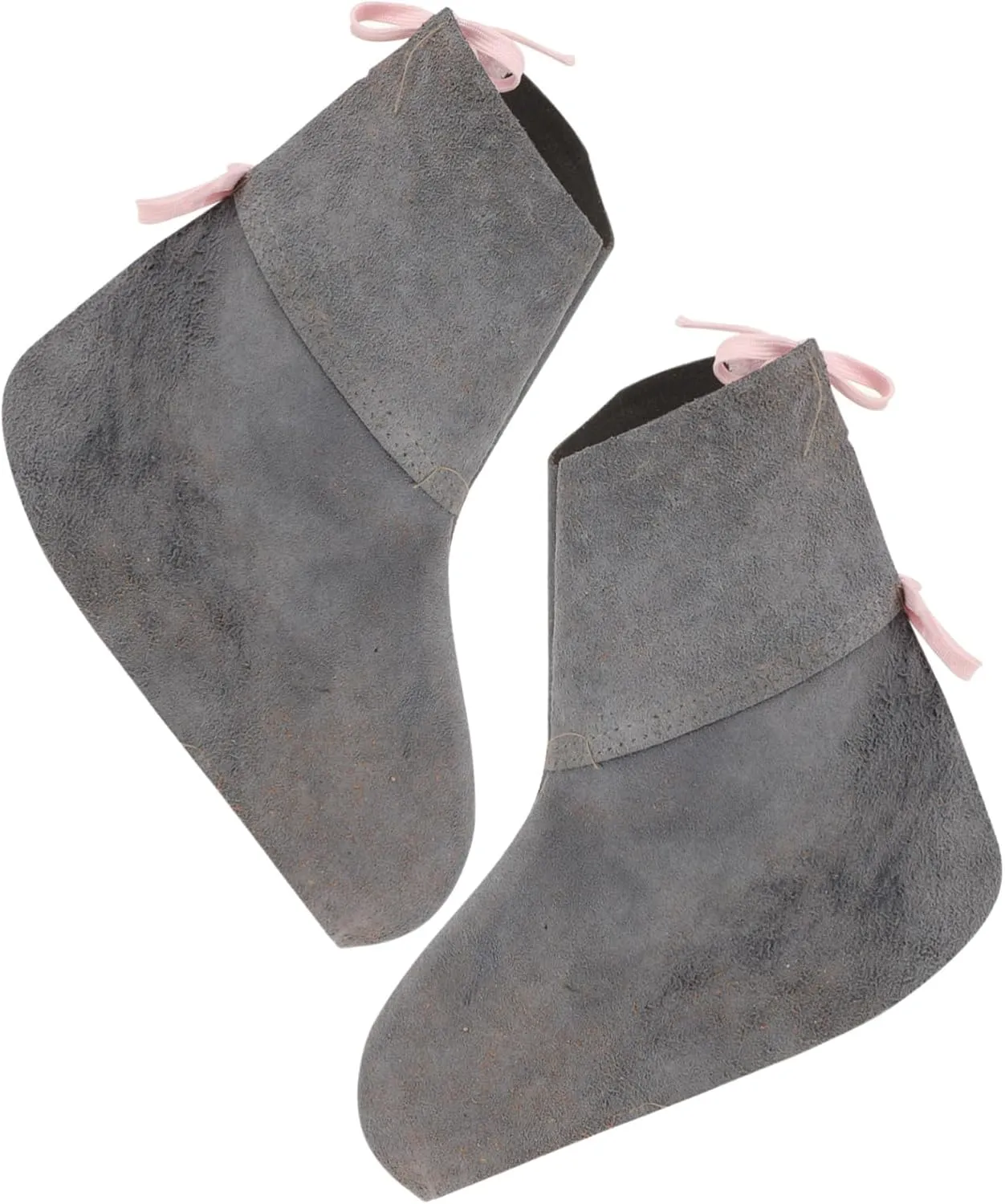 jojofuny 1Pair Cowhide Welder Boot Protectors Protective Covers for Welding Shoes Style with Durable Welding Footwear Safety Gear