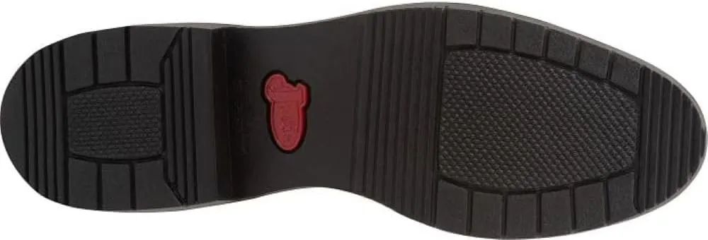 Justin Conductor 8" Work Boot for Men - Durable Leather, Slip-Resistant Sole, Double Comfort Insole