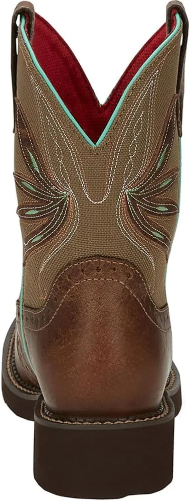 Justin Women's Nettie Western Boot Square Toe - Gy9536