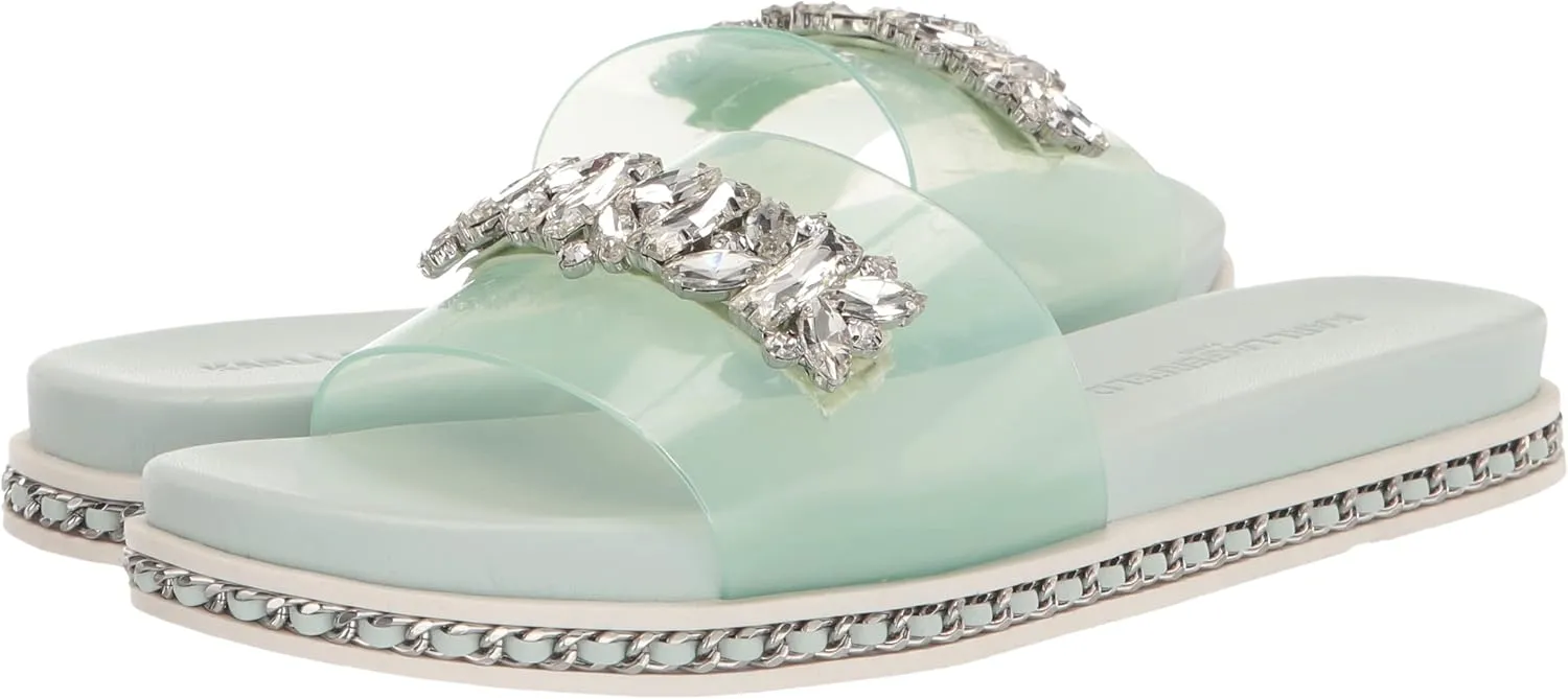 KARL LAGERFELD Women's Billi Slide Sandal