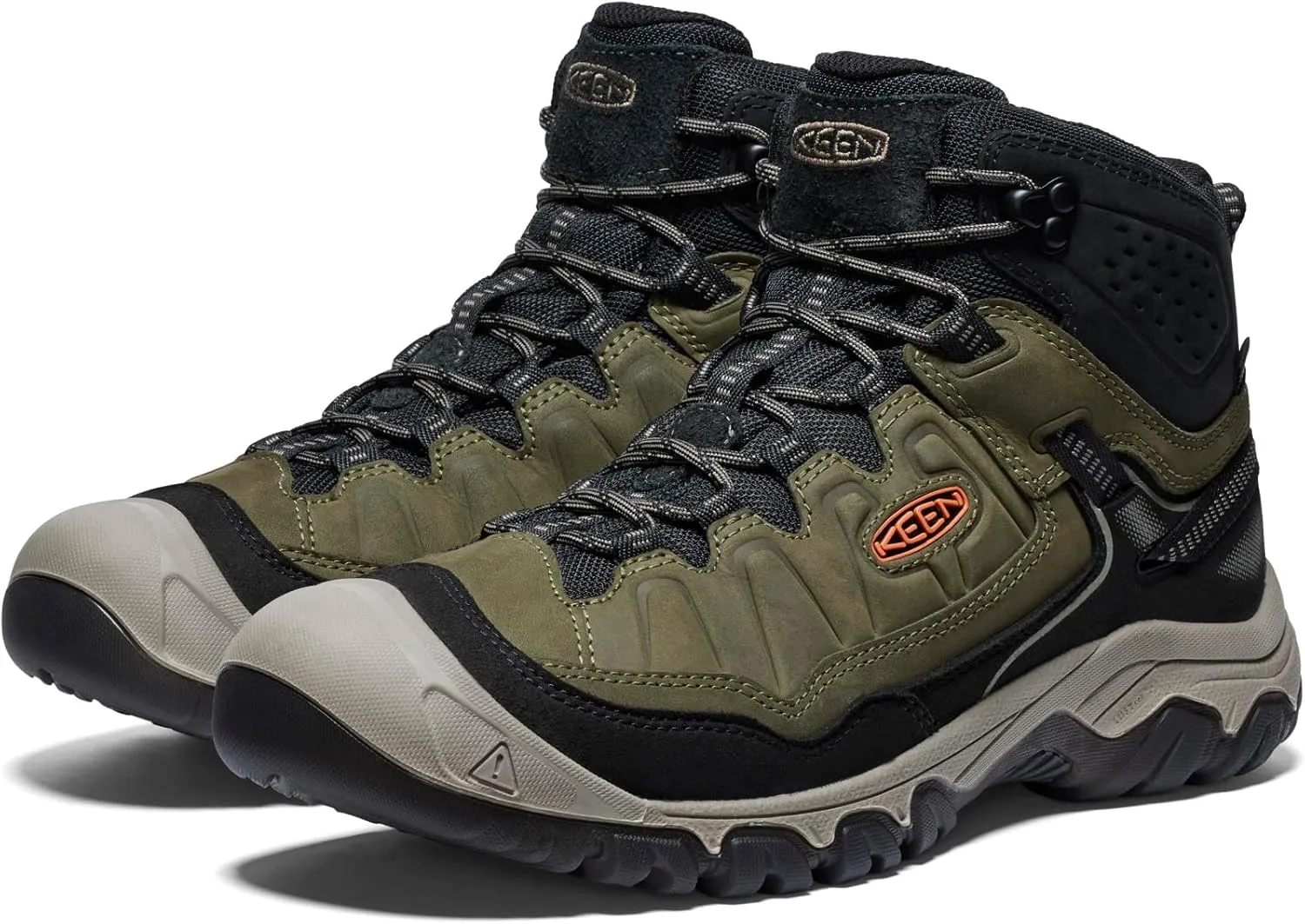 KEEN Men's Targhee 4 Mid Height Durable Comfortable Waterproof Hiking Boot
