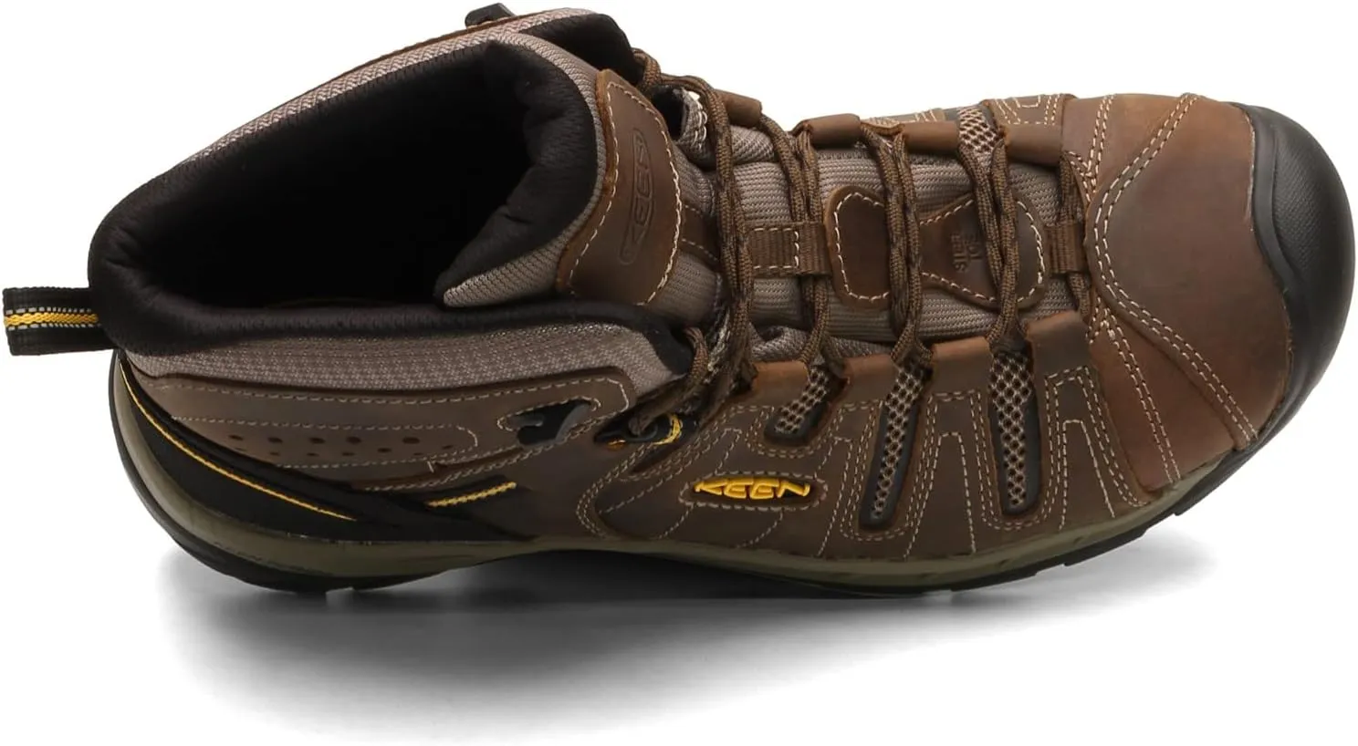 KEEN Utility Men's Flint 2 Mid Height Steel Toe Breathable Construction Work Boot