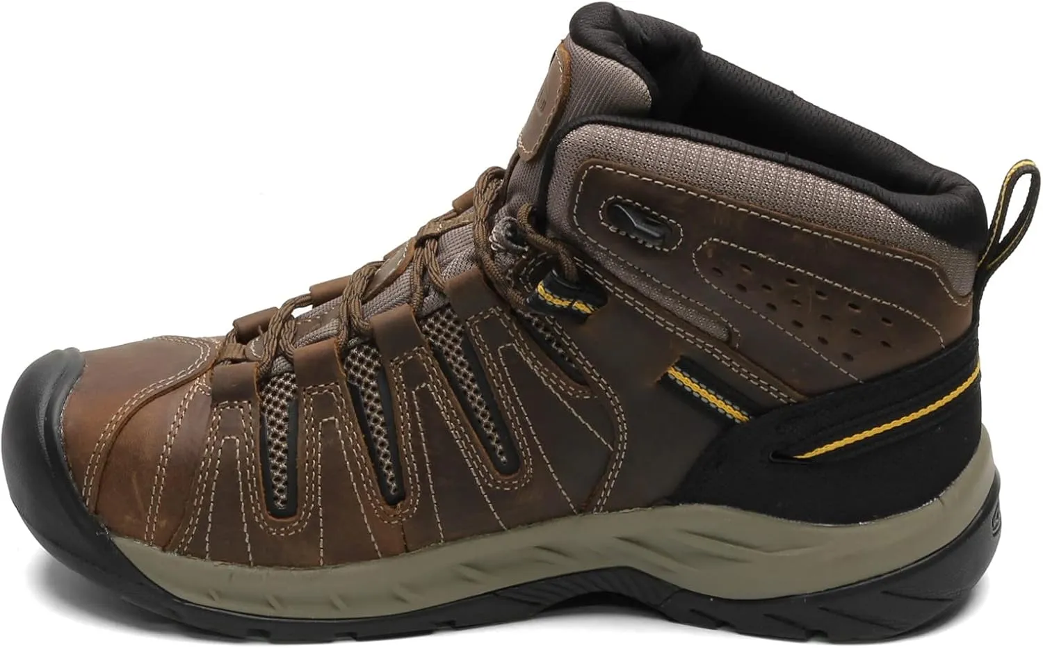 KEEN Utility Men's Flint 2 Mid Height Steel Toe Breathable Construction Work Boot