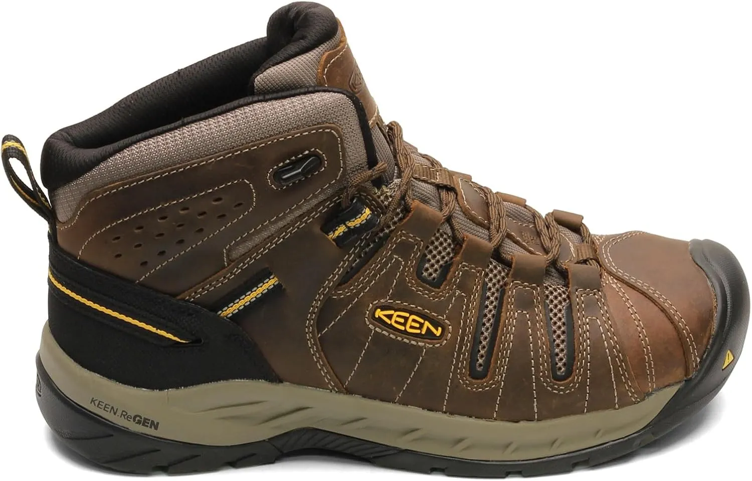 KEEN Utility Men's Flint 2 Mid Height Steel Toe Breathable Construction Work Boot