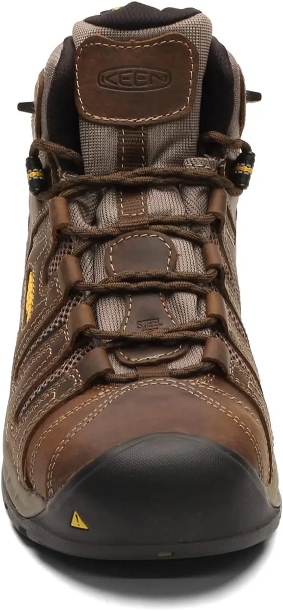 KEEN Utility Men's Flint 2 Mid Height Steel Toe Breathable Construction Work Boot