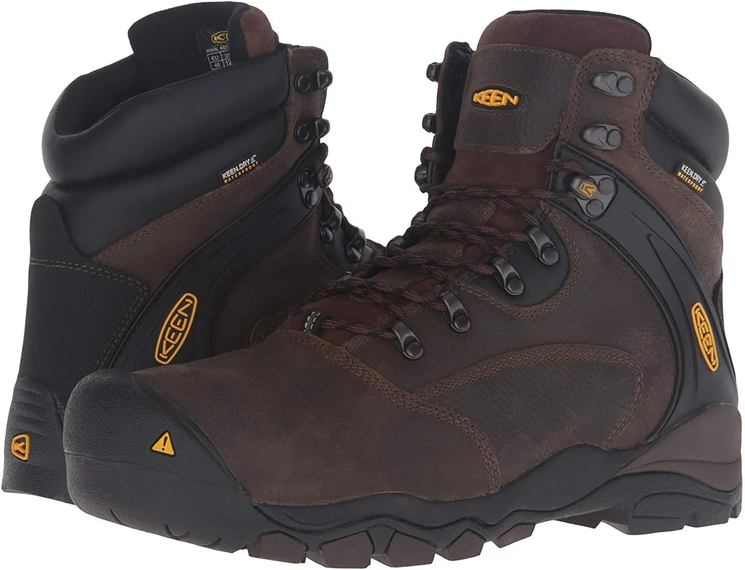 KEEN Utility Men's Louisville 6" Mid Height Steel Toe Waterproof Work Boot
