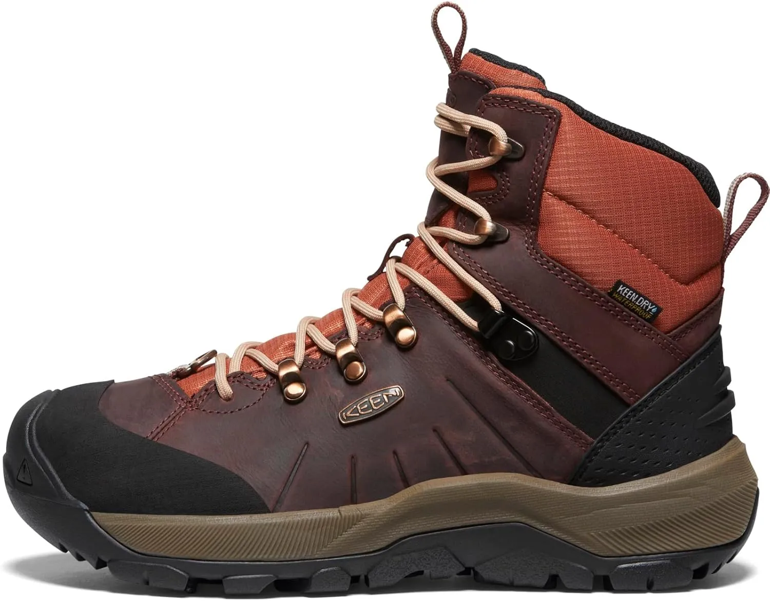 KEEN Women's Revel 4 Mid Height Polar Insulated Waterproof Snow Boots