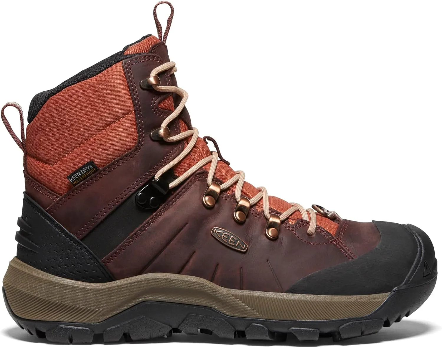 KEEN Women's Revel 4 Mid Height Polar Insulated Waterproof Snow Boots