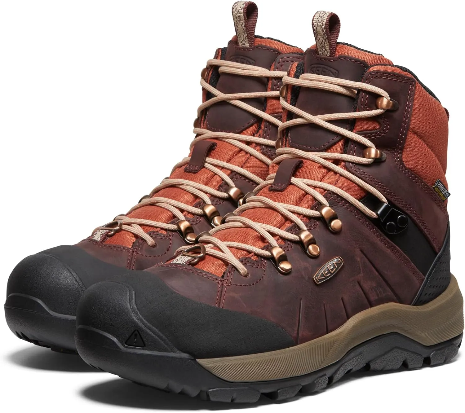 KEEN Women's Revel 4 Mid Height Polar Insulated Waterproof Snow Boots