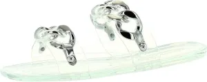 Kenneth Cole Women's Naveen Chain Jelly Flatform Slide Sandal Flat