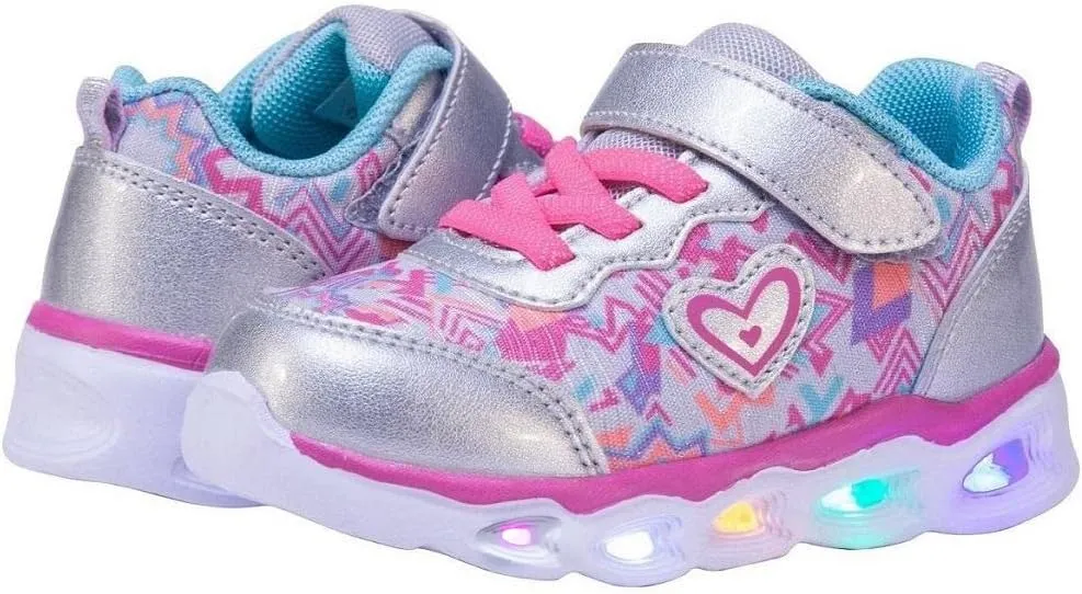 Kids Led Shoes Toddler Girls Fashion Light Up Sneaker