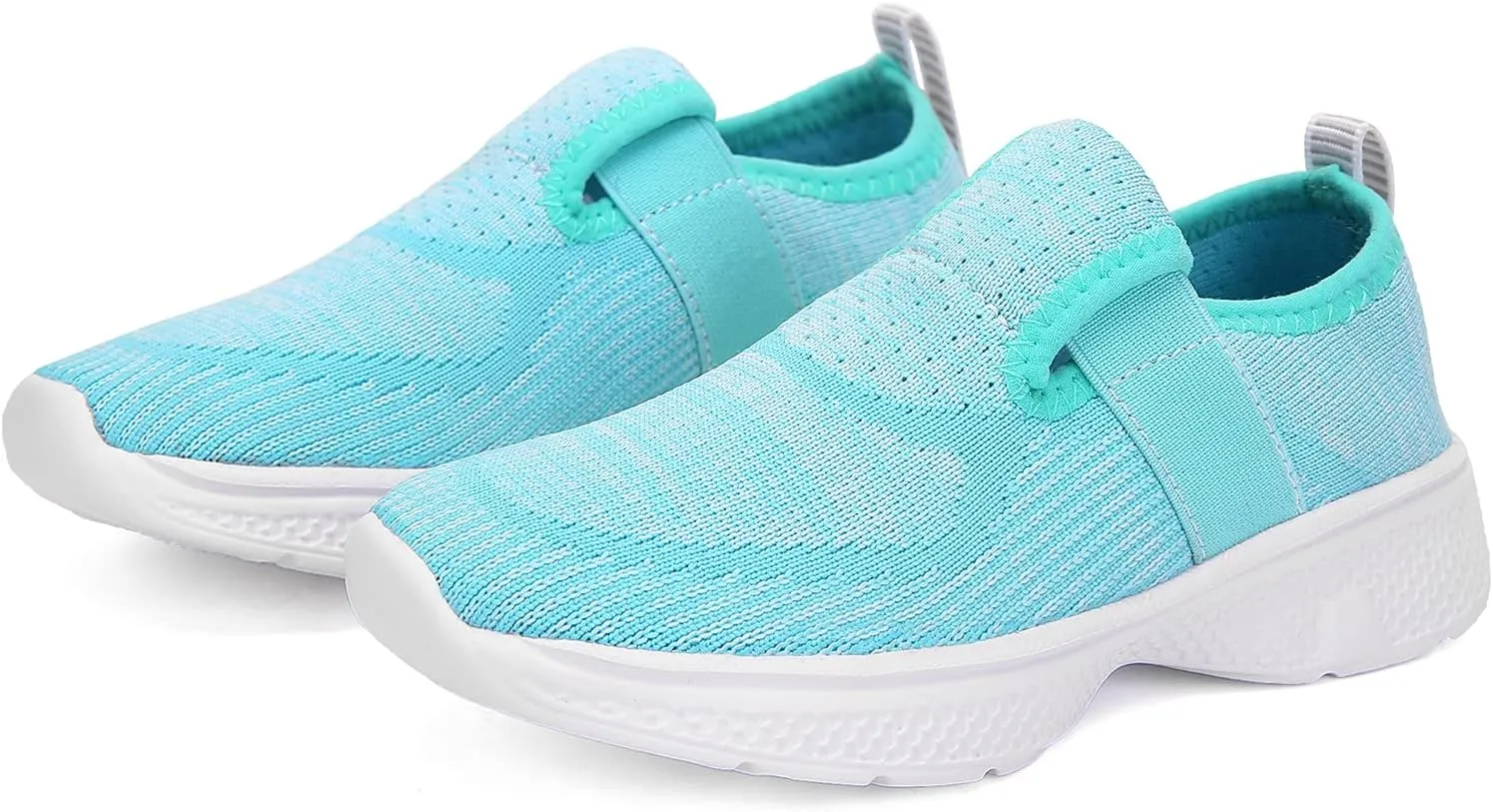 Kids Lightweight Breathable Loafer Walking Shoes Easy Walk Sport Running Sneaker Casual Slip-on Shoe for Boys Girls