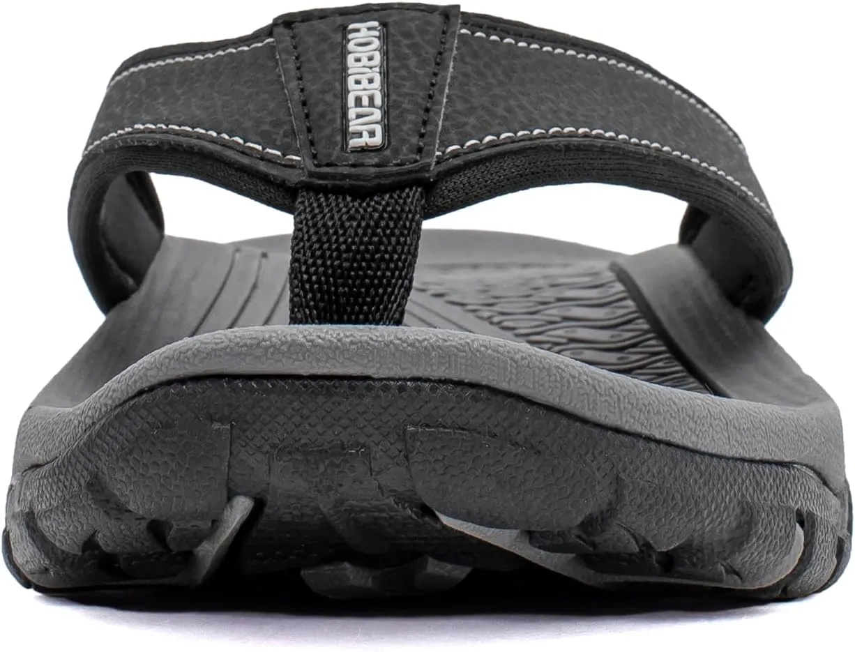 KIIU Mens Thong Sandals Indoor and Outdoor Beach Flip Flop