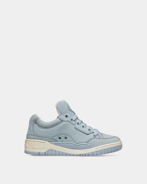 Kiro Leather Sneakers In Light Blue