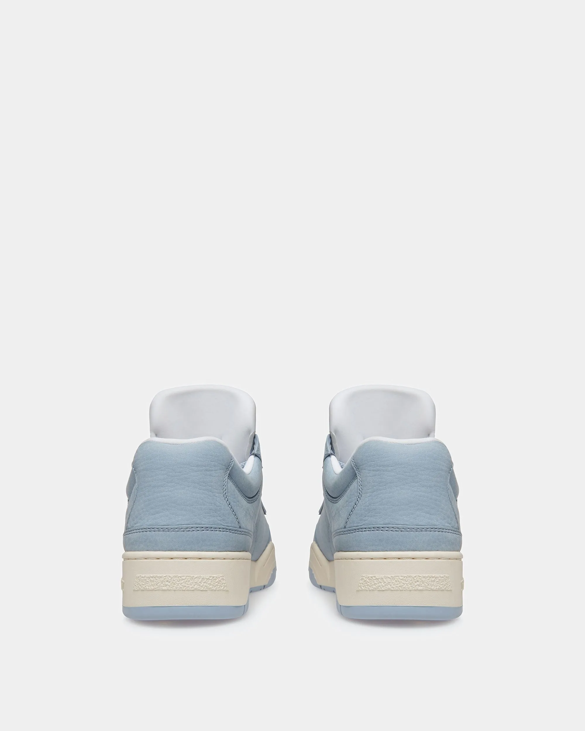 Kiro Leather Sneakers In Light Blue