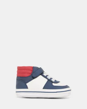 Knox Sneaker Boot Navy/Red/White
