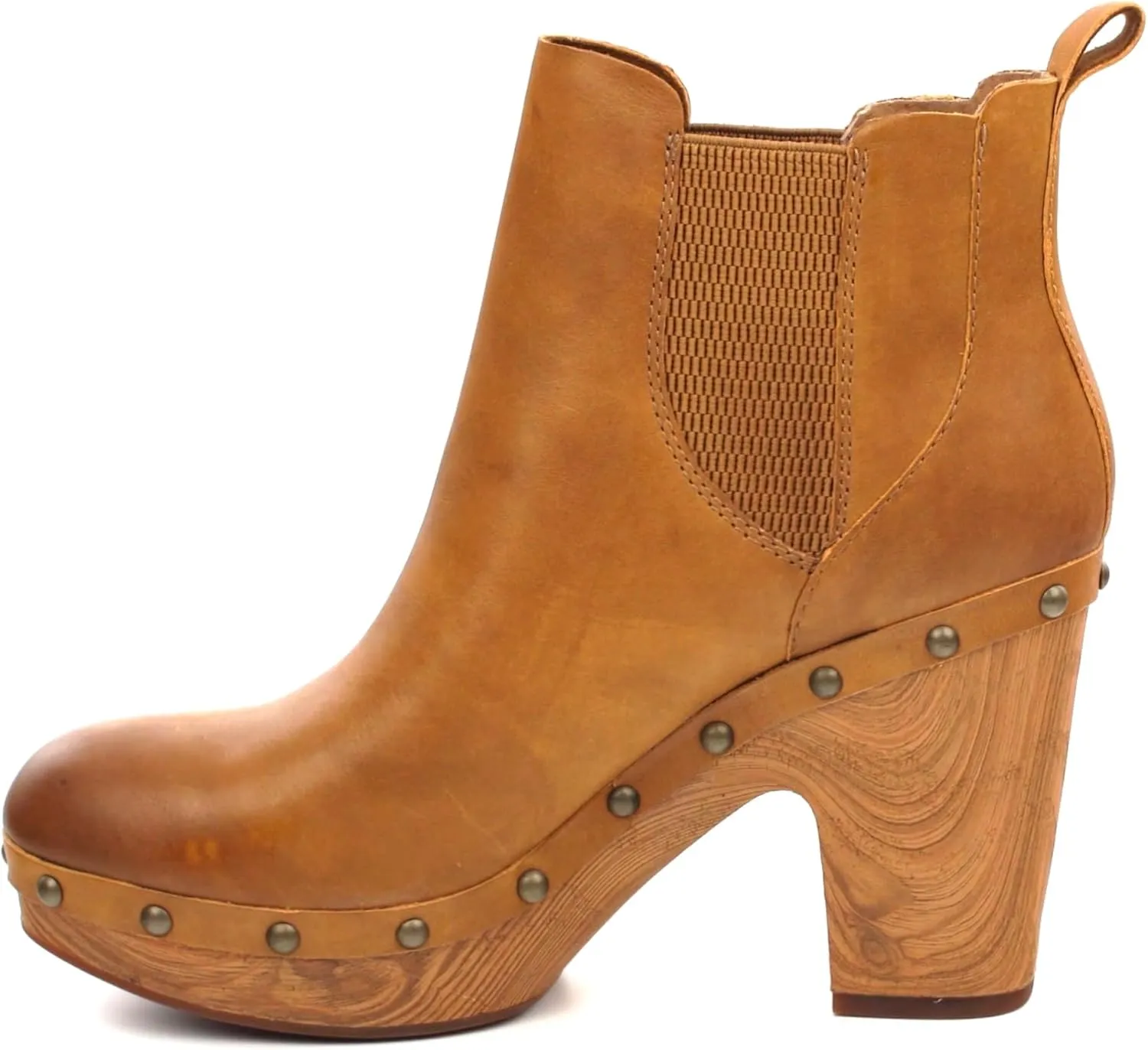 KORK-EASE Women's Deilia Leather Ankle Boot