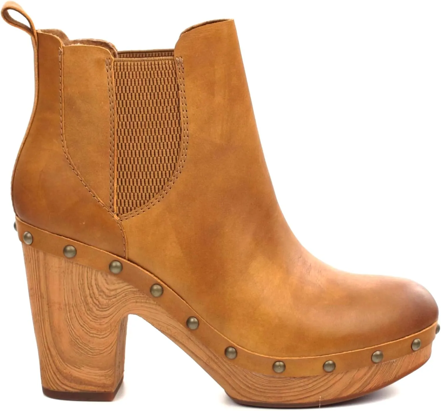 KORK-EASE Women's Deilia Leather Ankle Boot