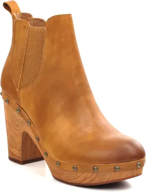 KORK-EASE Women's Deilia Leather Ankle Boot