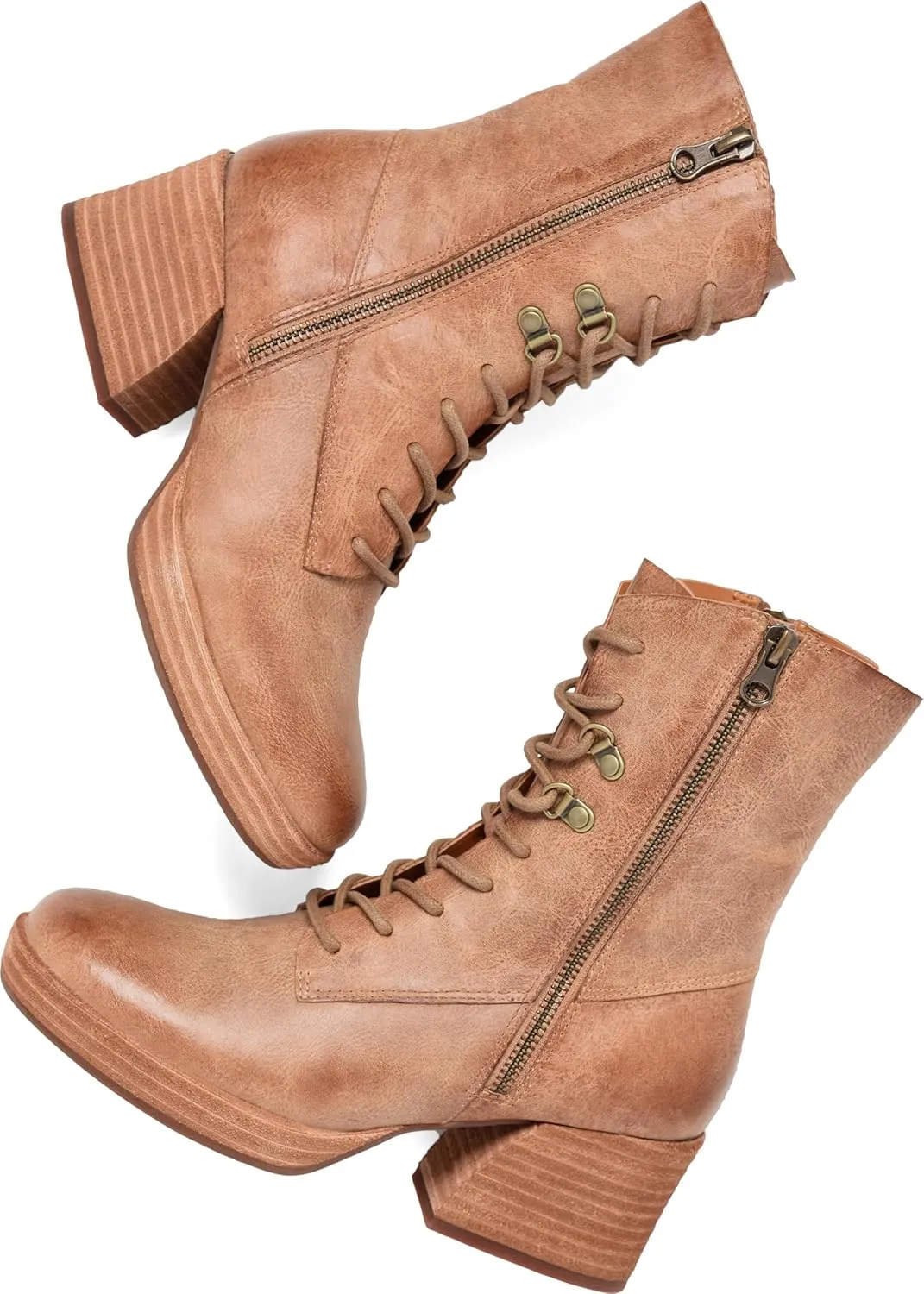 KORK-EASE Women's Raleigh Leather Ankle Boot