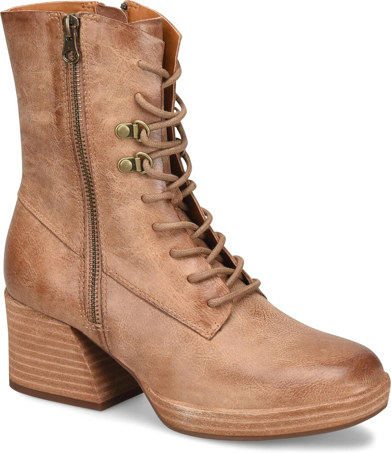KORK-EASE Women's Raleigh Leather Ankle Boot