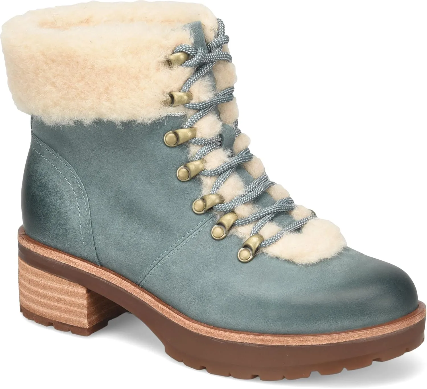 KORK-EASE Women's Winslet Boot: Warm and Cozy Shearling Winter Boots with Comfortable Lining, Supportive Footbed, High-Traction Outsole and Optimal Fit for Women