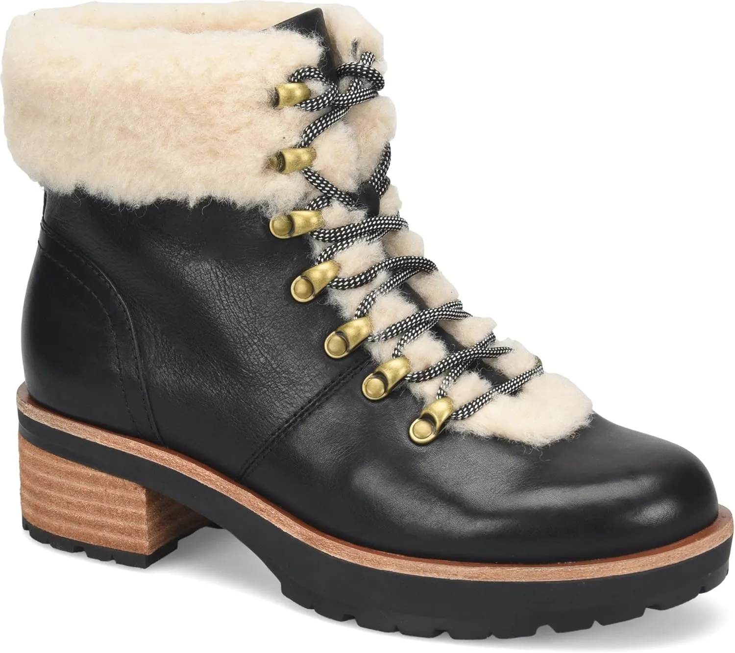 KORK-EASE Women's Winslet Boot: Warm and Cozy Shearling Winter Boots with Comfortable Lining, Supportive Footbed, High-Traction Outsole and Optimal Fit for Women