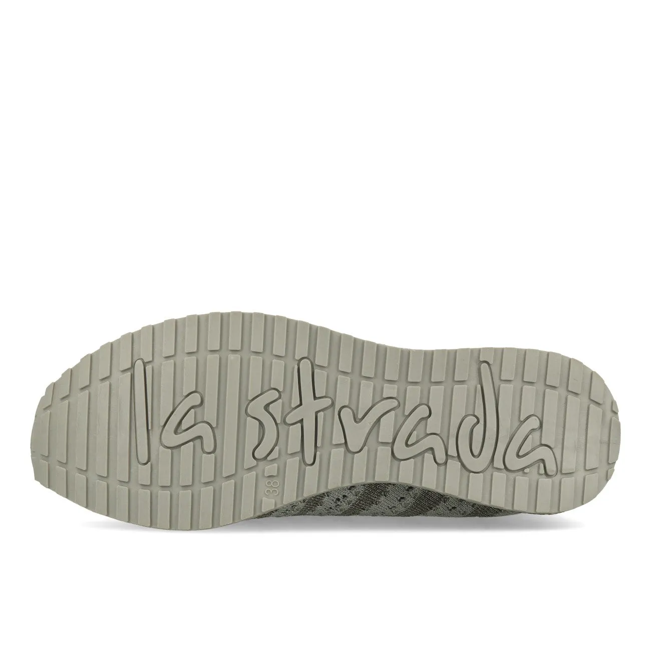 La Strada 1862649 Damen Sneaker Light Grey Silver Knitted