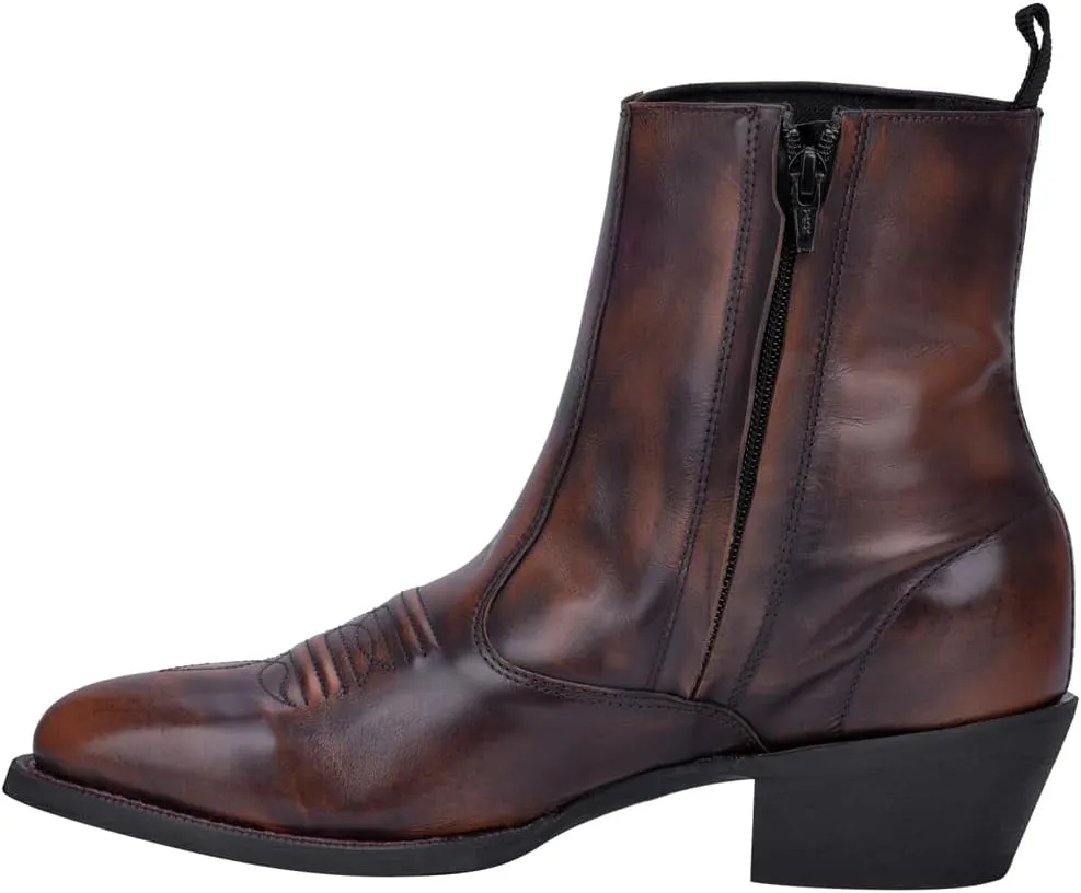 Laredo Mens Fletcher Pointed Toe Casual Boots Ankle - Brown
