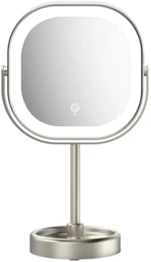 LED Double-Sided 1x/10x Vanity Mirror