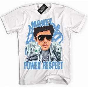 Legend Blue 1s Sneaker Shirt Tony Montana Graphic