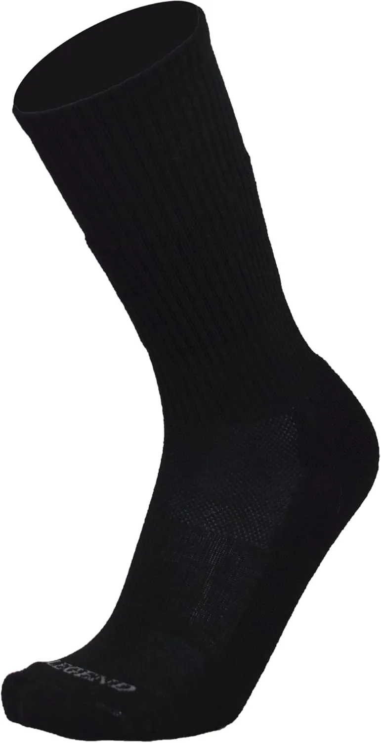 LEGEND Compression Tactical Merino Wool All-Weather Boot Socks - Mid-Calf Military for Men and Women