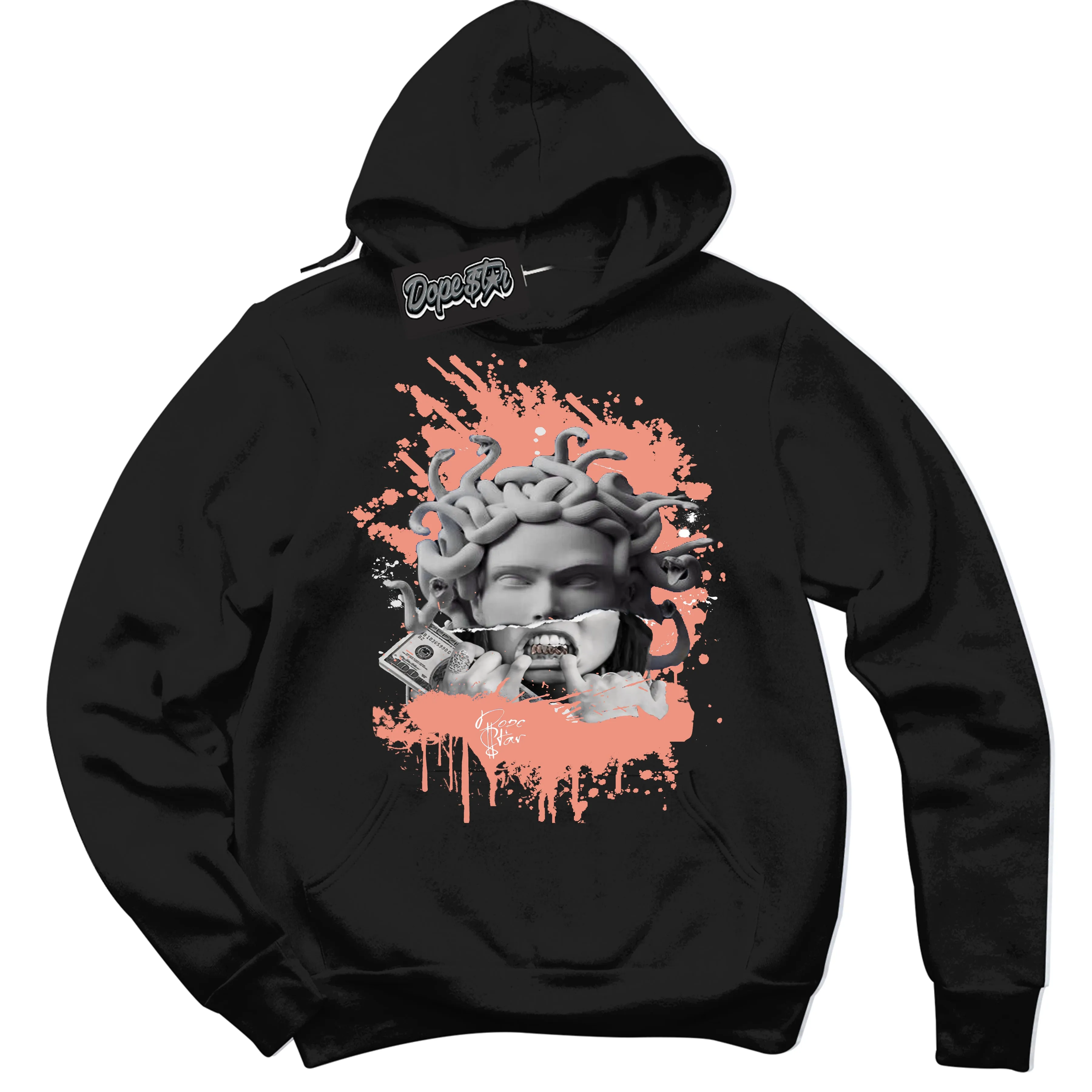 Light Wild Mango Dunk Sneaker Hoodie Medusa Graphic