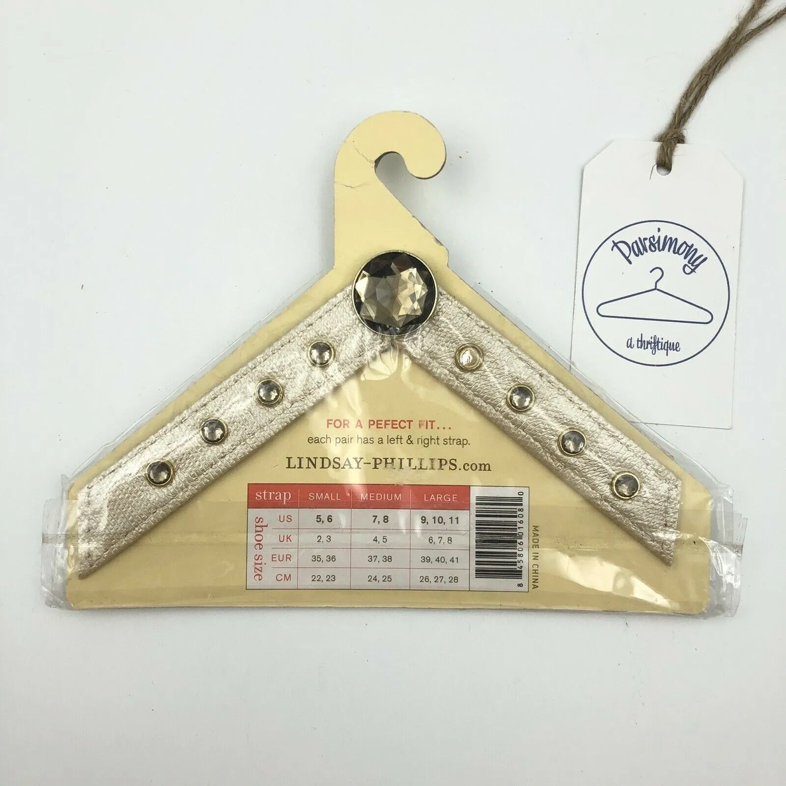 Lindsay Phillips Switchflops | 'Sasha' Interchangeable Flip-Flop Straps | Color: Beige | Size: S | NEW