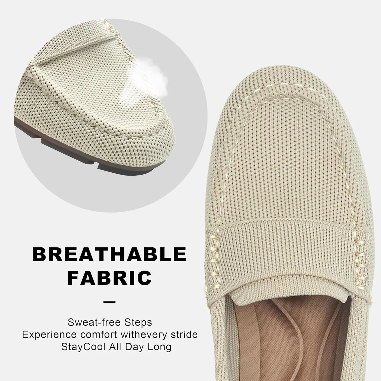 Loafer Shoes for Women Comfortable Casual Women's Loafer Shoes Flat Shoes