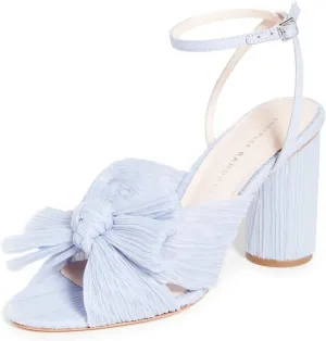 Loeffler Randall Women's Camellia Pleated Bow Heel with Ankle Strap