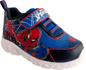 MARVEL Spiderman Toddler Light-UP Sneaker Size 11 Royal Blue