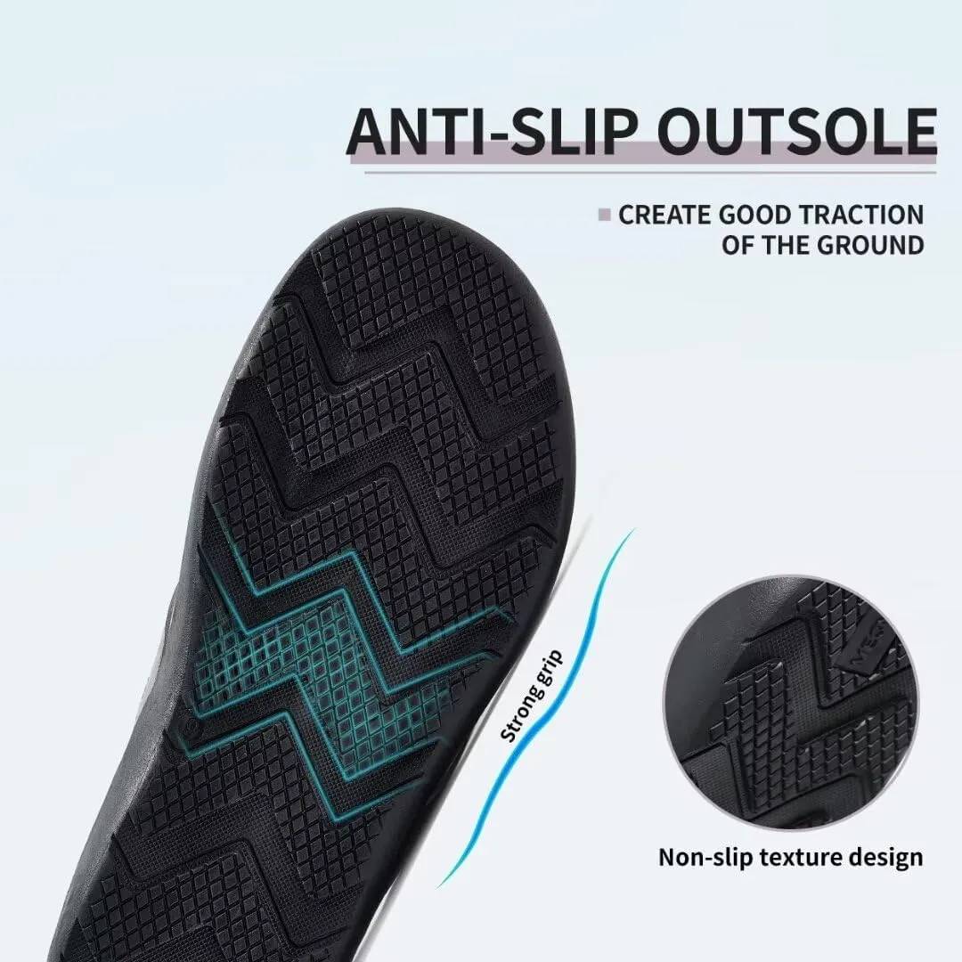 MEGNYA Comfortable Orthotic Plantar Fasciitis Toe Post for Mens, Lightweight Casual Sandals for Foot and Heel Pain Relief, Orthopedic Walking Flip-Flops with Arch Support