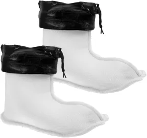 Men Women Boot Liners Winter Warm Liner Socks Insulated Fur for Rain Boots Removable Rain Cuff