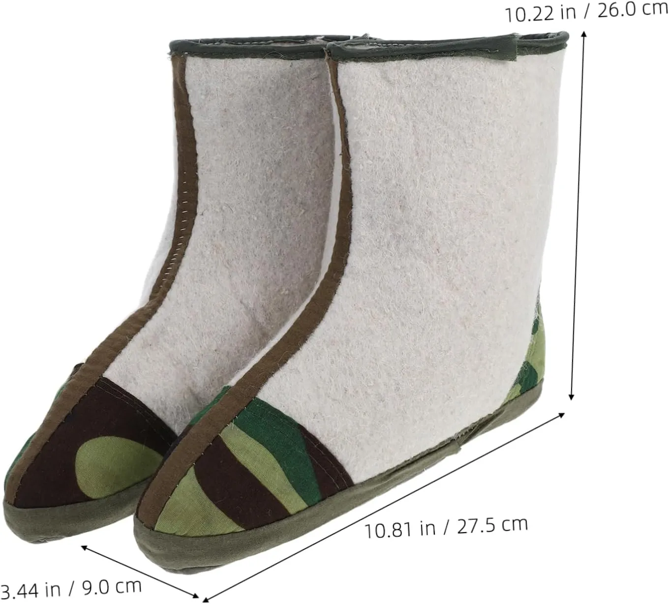 Men's Boot Liners Heavy Winter Socks Waterproof Protection for Outdoor Adventures