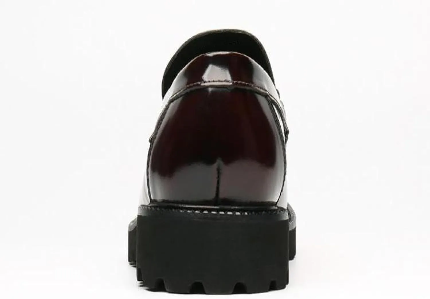 Men's Flat Loafers,Platform Loafers,Burgundy Loafers