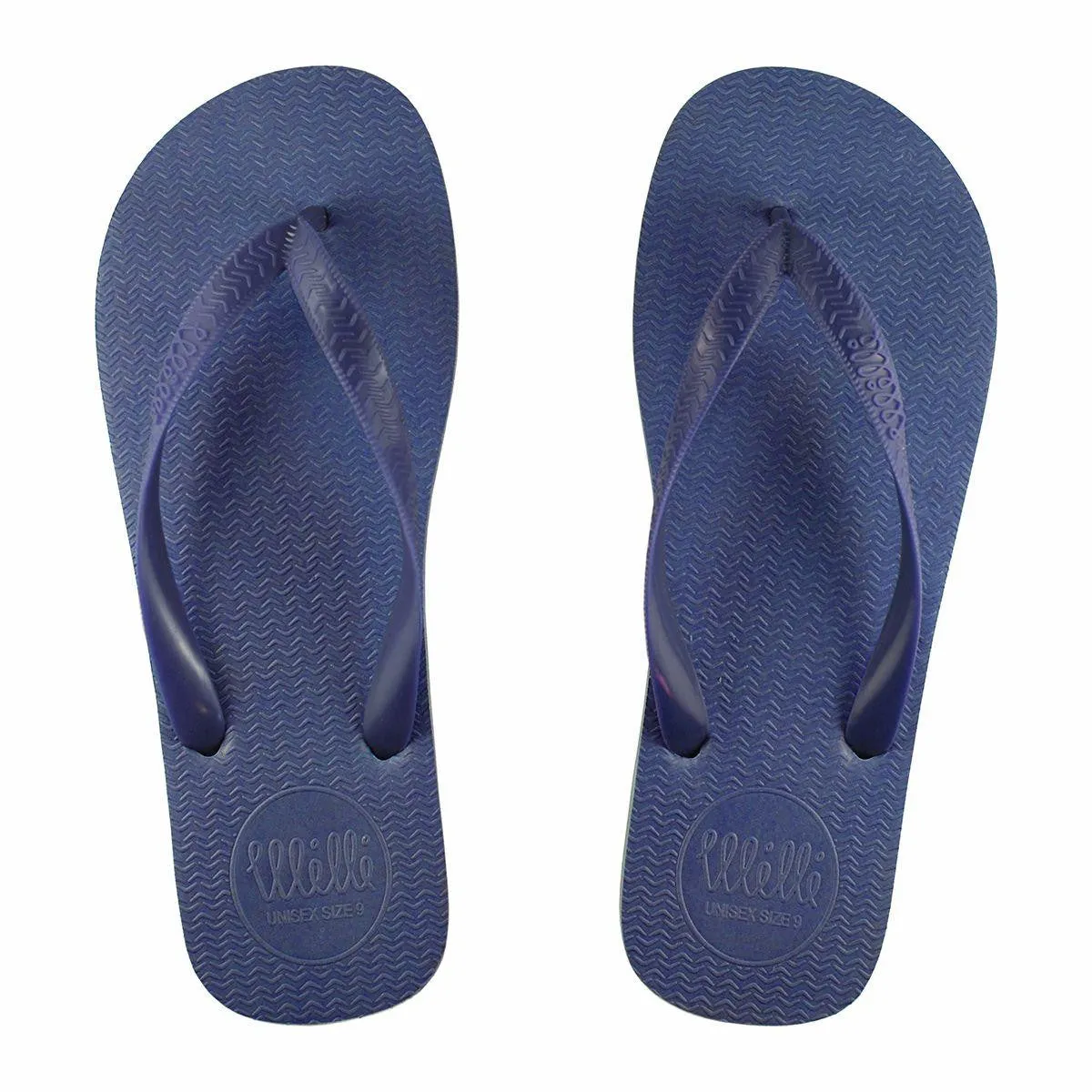 Men's Flip Flops Blue with Blue Strap