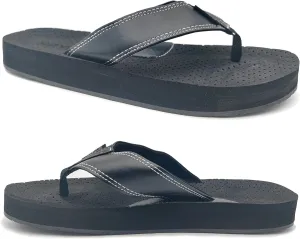 Mens Flip Flops, Comfy Flipflops for Men with Arch Support,Waterproof Pool & Beach Essential Summer Sandals, Comfort Casual Thong Sandals with Soft Upper