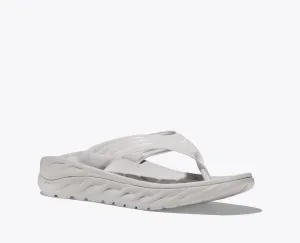 Men's ORA Recovery Flip Sandal - Lunar Rock/White