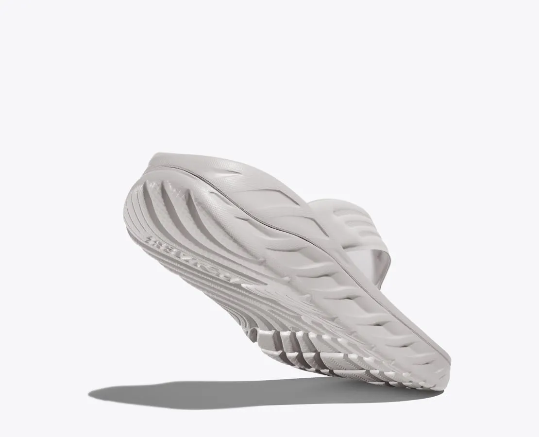 Men's ORA Recovery Flip Sandal - Lunar Rock/White