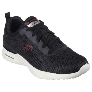 Mens Skechers Skech-Air Dynamight - Bliton Shoes Black/Red
