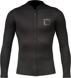 Men's Wetsuit Top Jacket 2mm or 3mm - Neoprene Long Sleeve for Warmth & Comfort, Extended Back Flap - Ideal for Surfing, Snorkeling & Watersports